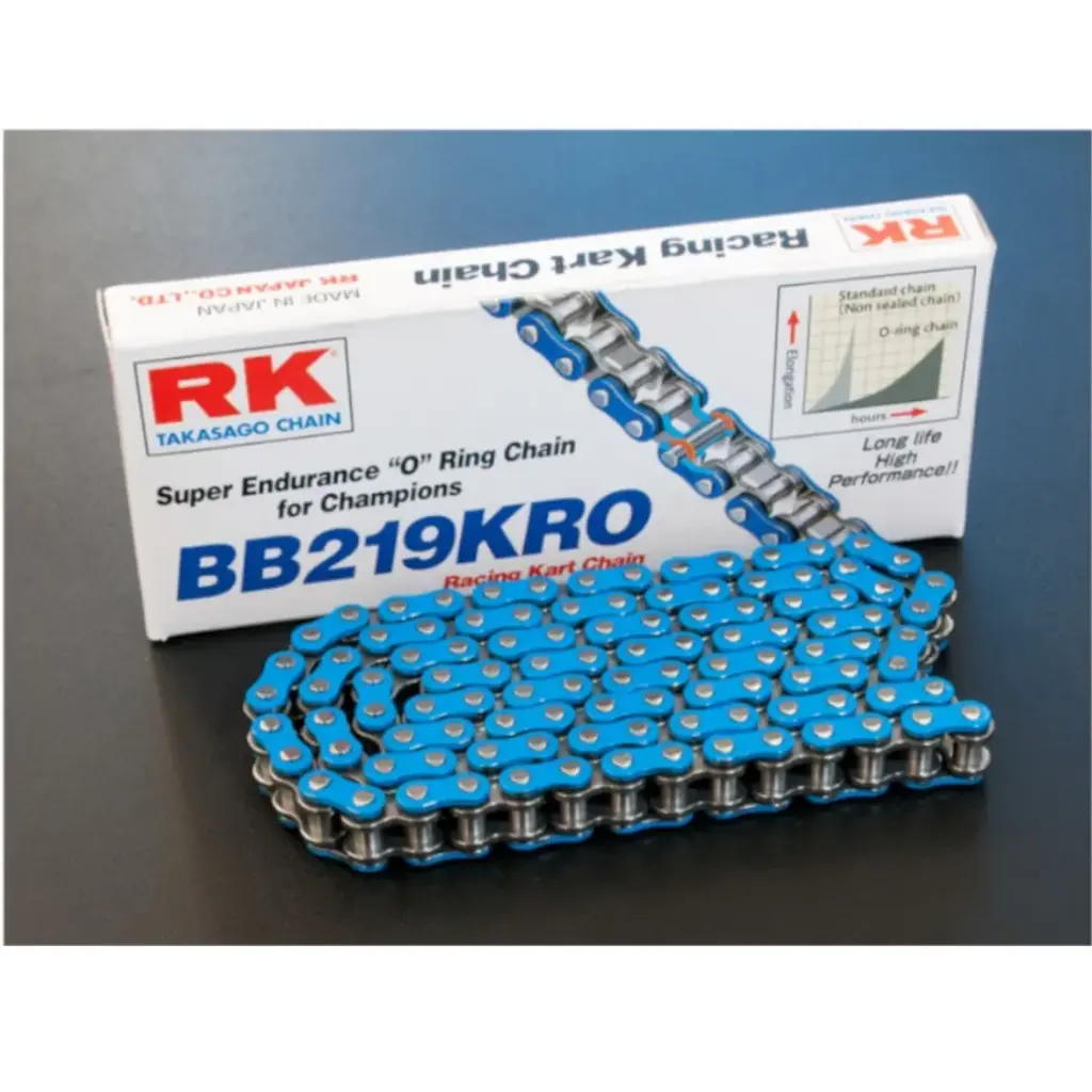 Cadena 219 RK azul con retenes 108 GL BB219KRO